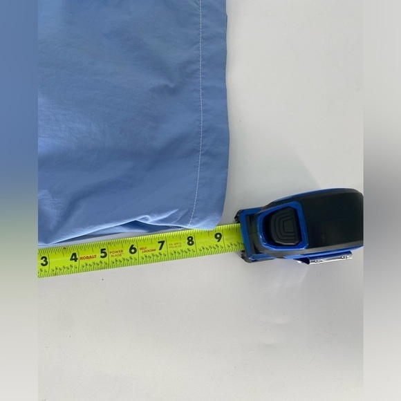 Lands End Baby Blue Cargo Swim Trunks Size Medium 32/34 - Picture 7 of 9